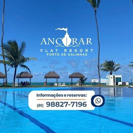 Ancorar Flats Condominio A Beira Mar Porto de Galinhas Ngoại thất bức ảnh