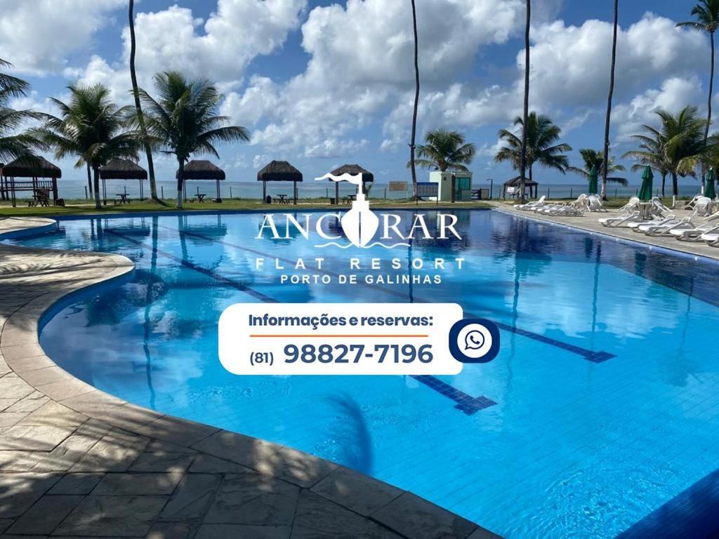 Ancorar Flats Condominio A Beira Mar Porto de Galinhas Ngoại thất bức ảnh