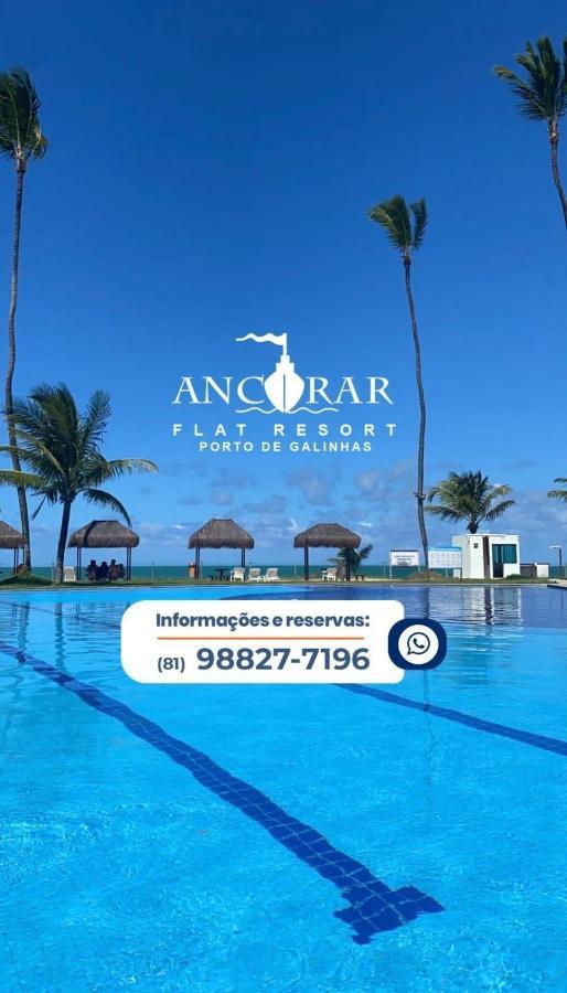 Ancorar Flats Condominio A Beira Mar Porto de Galinhas Ngoại thất bức ảnh